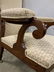 Antique Victorian High Back Arm Chair, C1850 - 3
