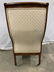 Antique Victorian High Back Arm Chair, C1850 - 8