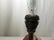 Pair of Wooden Lamps with Red Shades - 4