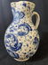Blue White Ceramic Pitcher, Spain - 2