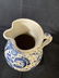 Blue White Ceramic Pitcher, Spain - 9