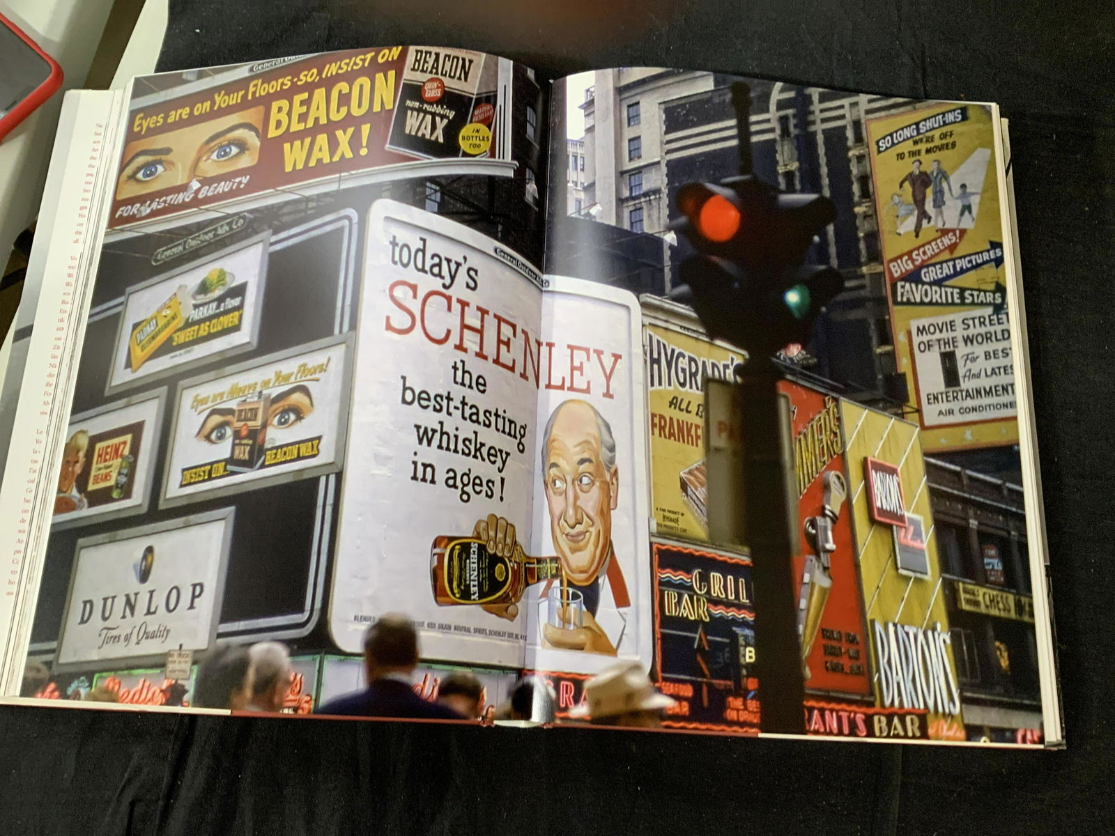 New York City Coffee Table Book: Portrait of a City by Reuel Golden, good condition, measures width 2.5 inches, cover app 14 by 10 inches, filled with great New York City photographs,coffee table books