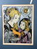 Signed Original Wood Block Print Louise August - 3