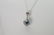 Mobe Pearl 14 K White Gold Diamond Accent Necklace - 4