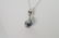 Mobe Pearl 14 K White Gold Diamond Accent Necklace - 5