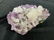 Collectible Purple White Rock Crystal Geode - 3