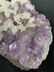 Collectible Purple White Rock Crystal Geode - 6