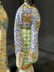 Pair Vintage Cloisonne and Painted Asian Figurals - 10