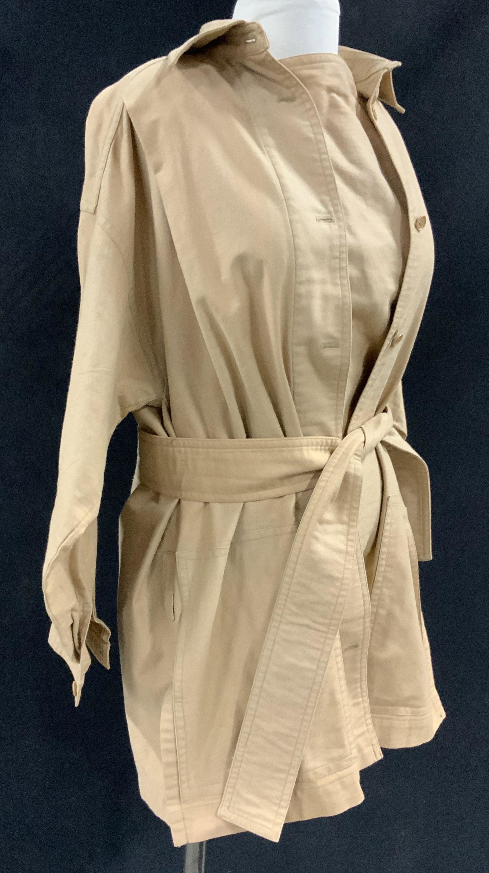 ISSEY MIYAKE designer Woman’s Jacket: Outerwear, luxury fashion designer jacket, wearable, luxury fashion, designer fashion, label reads ISSEY Sport, label in Japanese, luxury Japanese designer, fits size small, missing two buttons, extra