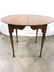 Vintage Carved Wooden Dining Table W Extension - 2