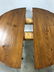Vintage Carved Wooden Dining Table W Extension - 6