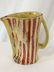 Artist Signed Glazed Ceramic Pitcher - 2