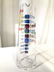 Unique Hand Painted Color Code Glass Pitcher - 3