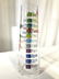Unique Hand Painted Color Code Glass Pitcher - 5