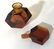 Amber Toned Glass Perfume Bottle - 3
