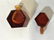 Amber Toned Glass Perfume Bottle - 7