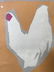 Signed Abstract Chicken Woodblock