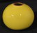 Signed Yellow Asian Porcelain Decorative Art