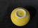 Signed Yellow Asian Porcelain Decorative Art - 3