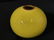 Signed Yellow Asian Porcelain Decorative Art - 4