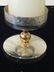 BSF Silver Pltd 2 Tone Wide Candle Holder, Germany