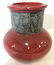 Pottery Barn Centerpiece Ceramic & Metal Vessel