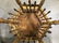 Vintage Bamboo Style Cushioned Stool - 6