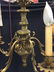 Vintage 5 Arm Victorian Bronze Ceiling Chandelier
