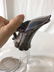 Glass Duck Shape Beverage Pitcher W Metal Accents - 3