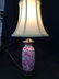 Pink & White Asian Porcelain Table Lamp - 5