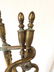 Vintage Brass tnd Fireplace Tools Kit, 5 pcs - 4