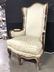 Pair Antique Victorian Style Wingback Chairs - 3