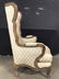 Pair Antique Victorian Style Wingback Chairs - 5