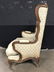 Pair Antique Victorian Style Wingback Chairs - 7