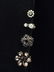 Lot 7 Rhinestone Retro Earrings - 4