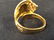 Lot 3 Gold Toned Fashion Rings - 6