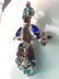 Vintage Arts & Crafts Rhinestone Figural Brooch - 2