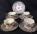 Set 9 Royal Halsey Fine Lusterware Tea Service