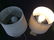 Pair Modern Style Lucite Pillar Table Lamps - 6