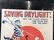 Antique American War Propaganda Poster - 5