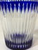 Bohemian Cobalt Blue Crystal Vase - 3