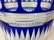 Bohemian Cobalt Blue Crystal Vase - 4