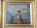 Antique Hand Painted Oil Portrait - 3