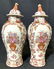 Pair Antique Chinese Famille Rose Urns, C1800’s
