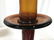 Pair Amber Toned Art Glass Candlesticks - 10