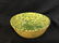 Set of Two Yellow and Green Speckled Bowls - 5