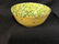 Set of Two Yellow and Green Speckled Bowls - 6