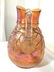 Vintage Orange Toned Carnival Glass Pitcher - 4