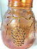 Vintage Orange Toned Carnival Glass Pitcher - 5