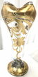 Art Nouveau Style Art Glass Footed Vase